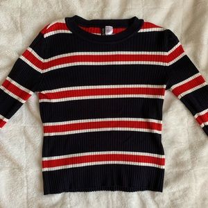 10% OFF SALE!! striped h&m long sleeve!